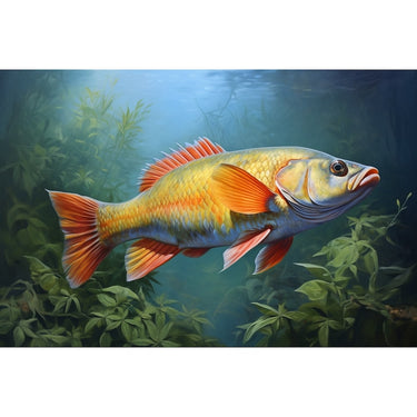 Acrylic Canvas of Fish